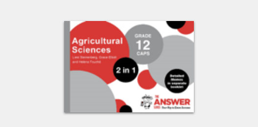 Agricultural Sciences Study Guides The Answer Series